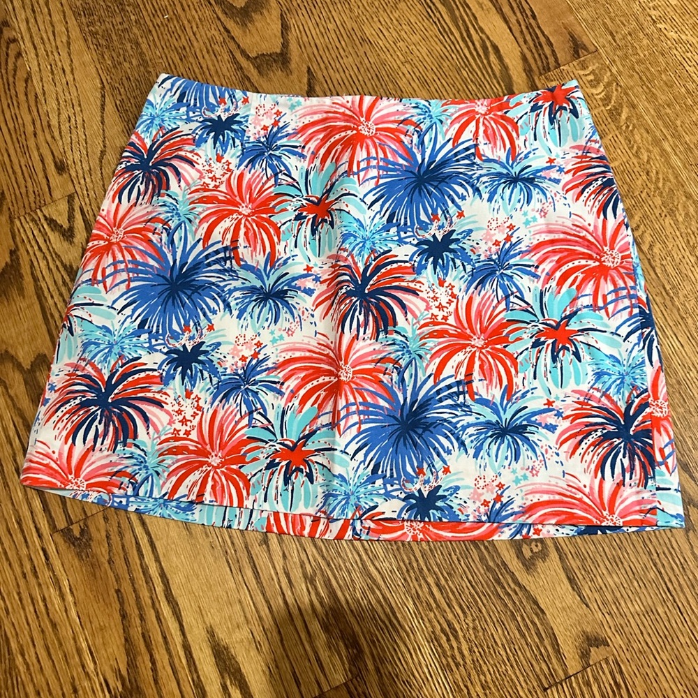 lilly fireworks skort